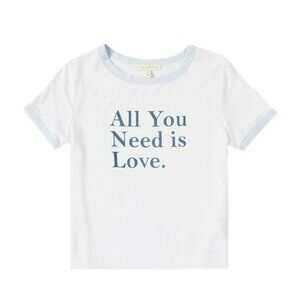 Copper Key Big Girls Large 12-14 All You Need Is Love T-Shirt NWT